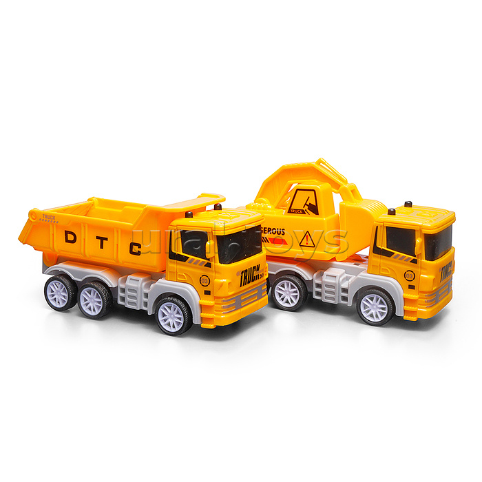 Заправочная станция "Строительная техника" в коробке