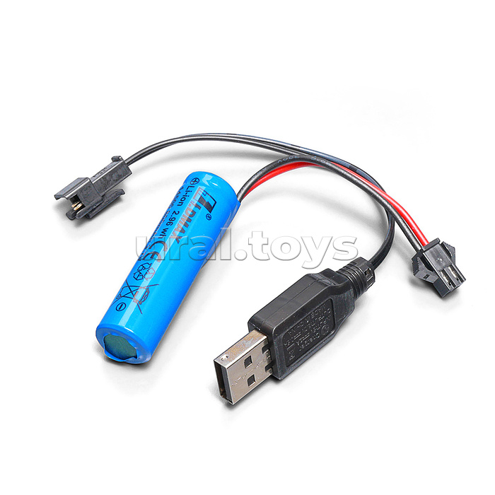 Машина "Военный грузовик" с танком р/у 27 MHz, в коробке