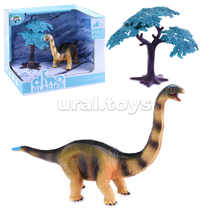Динозавр "Диплодок" в коробке