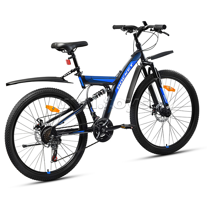 Велосипед 26" Rocket Azkar, цвет синий, размер 18"