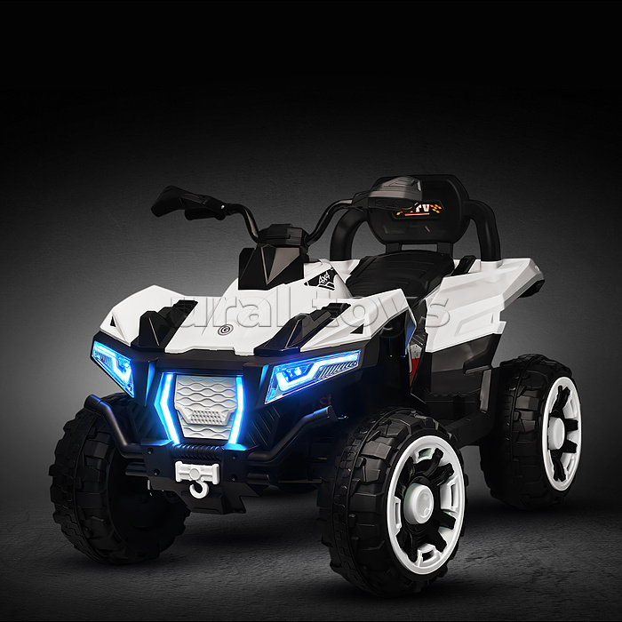 Квадроцикл "Тайфун" на аккумуляторе, в коробке (белый)