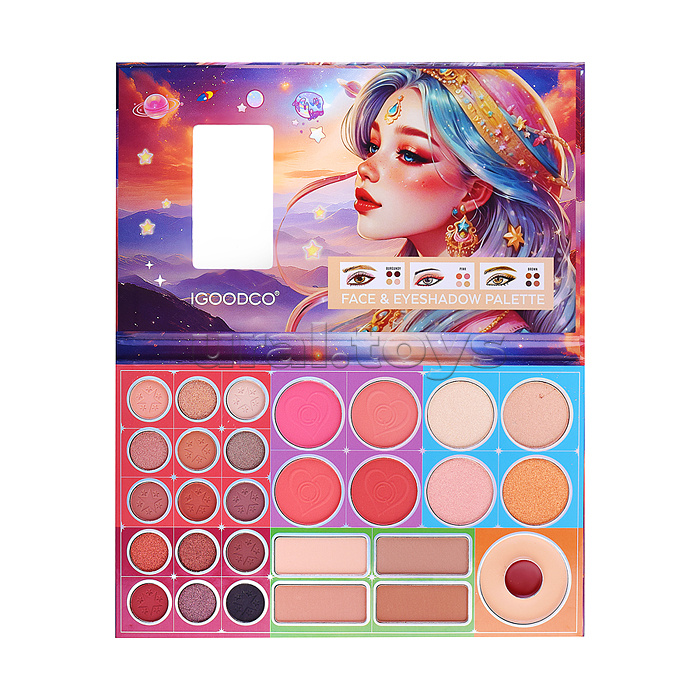 Косметика детская "SUPERNOVA" (палетка теней)