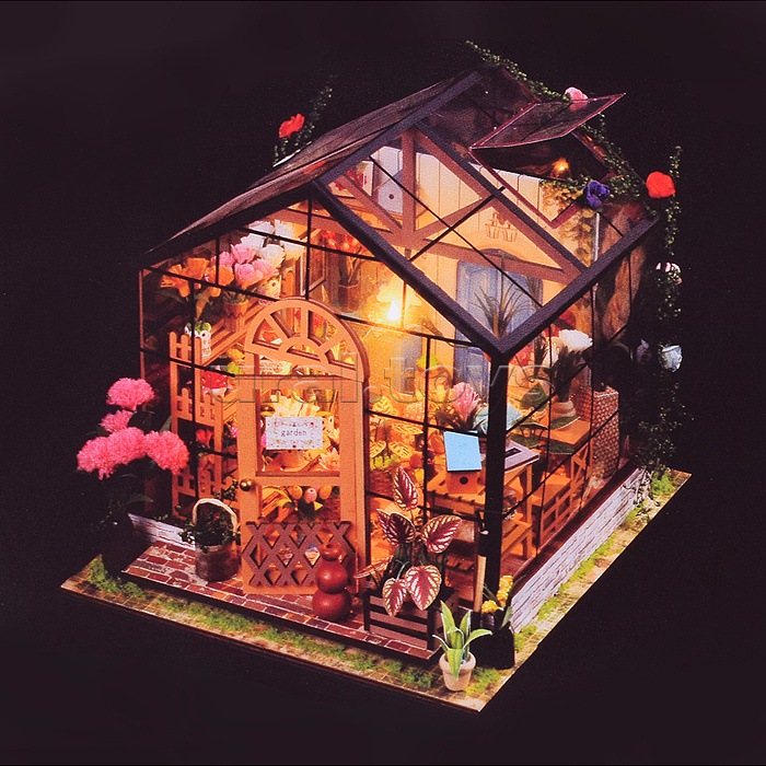 Конструктор "Цветочный дом 3D" в коробке