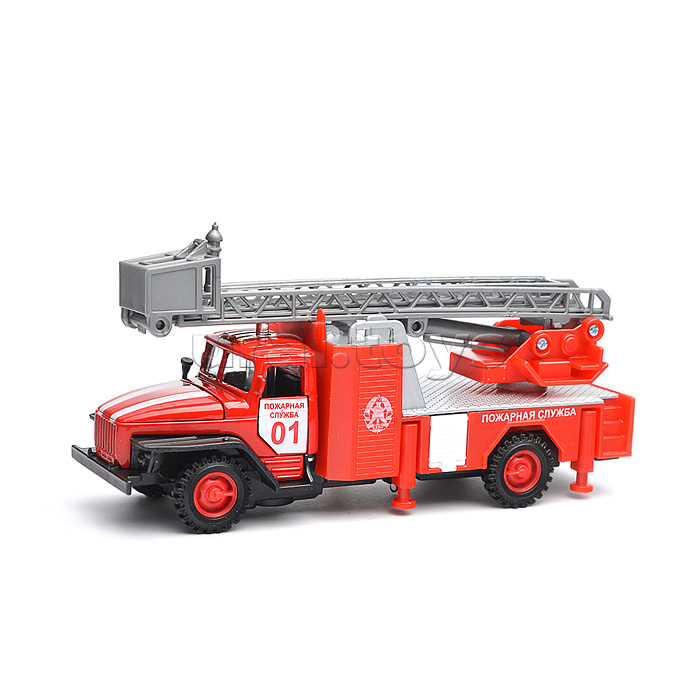 Машина Урал Пожарка (свет+звук)