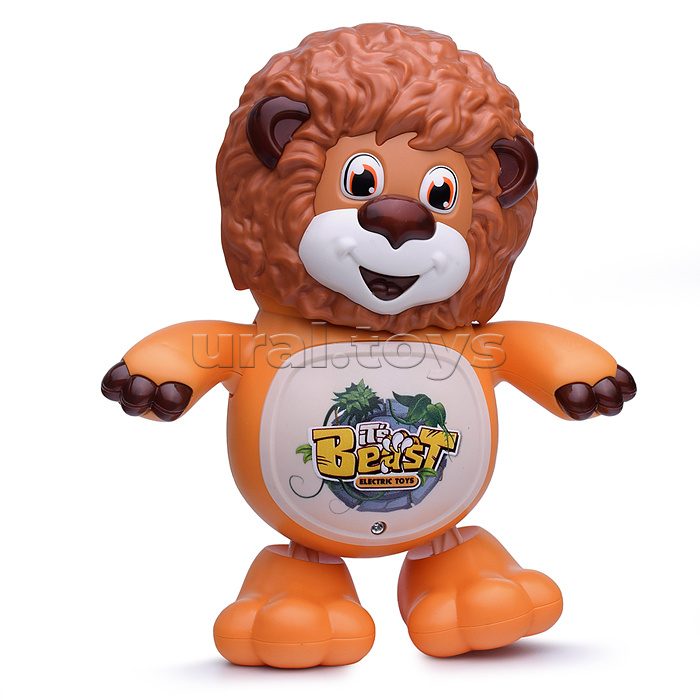 Интерактивная игрушка "Лев" в коробке