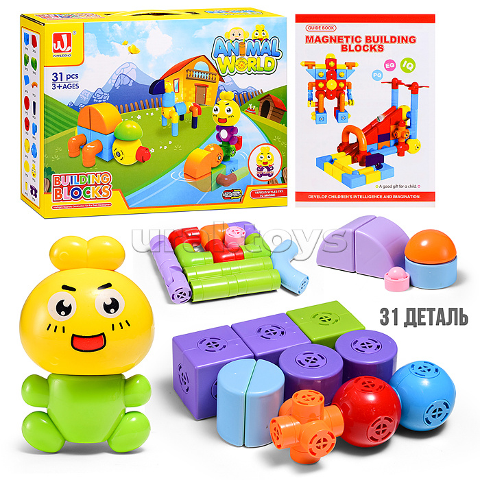 Конструктор"На пруду"(31 дет.)