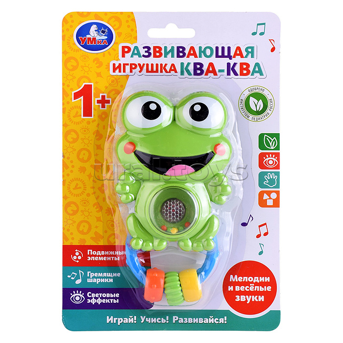 Развивающая игрушка "Ква-ква" на блистере