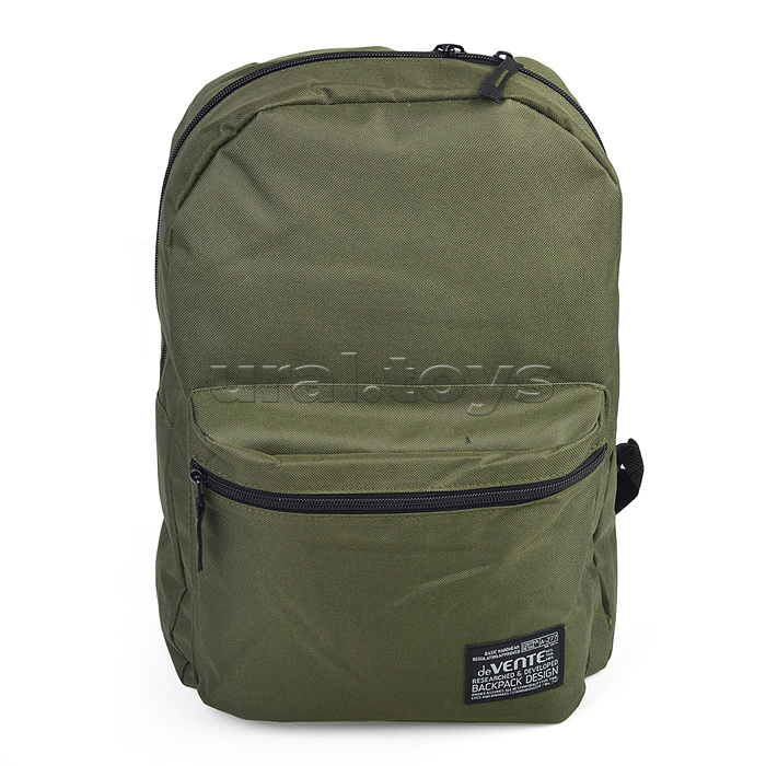 Рюкзак "Khaki" подростковый 40x29x17 см (14 л) 250 г, 1 отделение на молнии, 1 передний карман, темно-зеленый Рюкзак "Khaki" подростковый 40x29x17 см (14 л) 250 г, 1 отделение на молнии, 1 передний карман, темно-зеленый