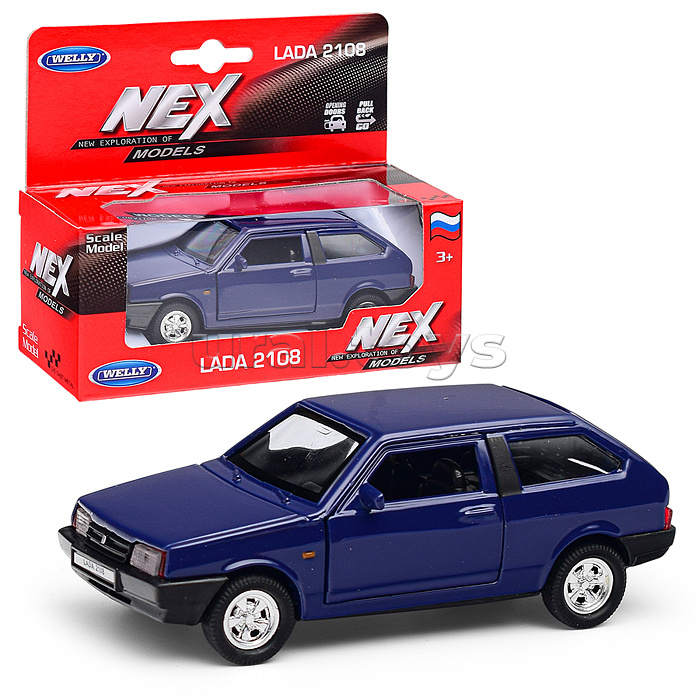 Машинка 1:38, в асс., набор 23RUS