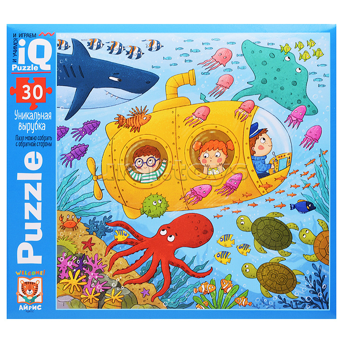 IQ Пазл 30 "Морское путешествие" 3+