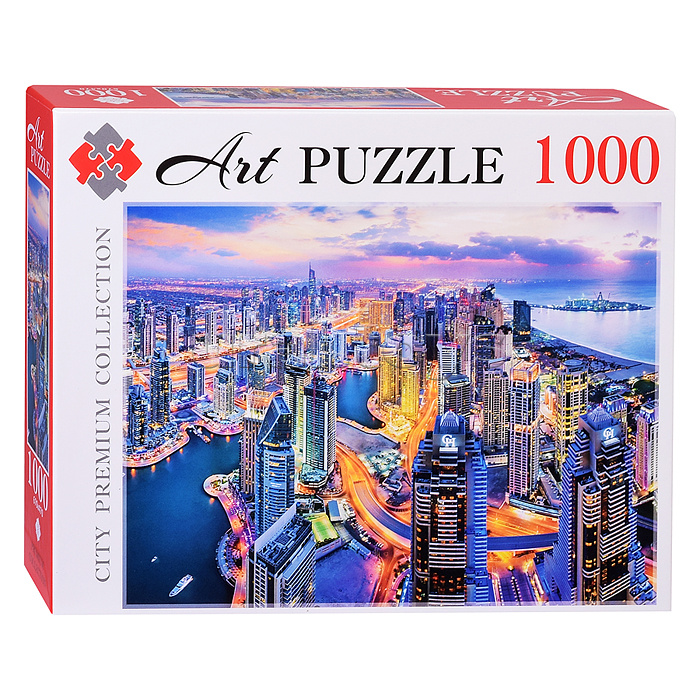 Пазлы 1000 Artpuzzle "Дубай с высоты птичьего полета"