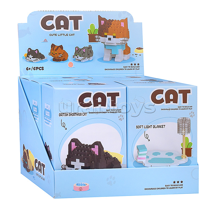 Конструктор "Забавные кошечки" ( в ассортименте) в коробке