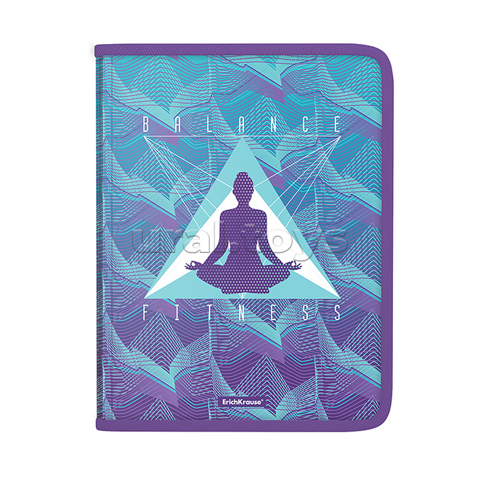Папка для тетрадей на молнии пластиковая Meditation, A4 (в пакете по 4 шт.) Папка для тетрадей на молнии пластиковая Meditation, A4 (в пакете по 4 шт.)
