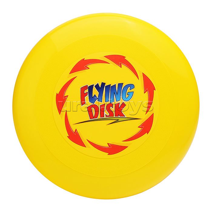 Летающая тарелка, Ø215 мм (жёлтая)
