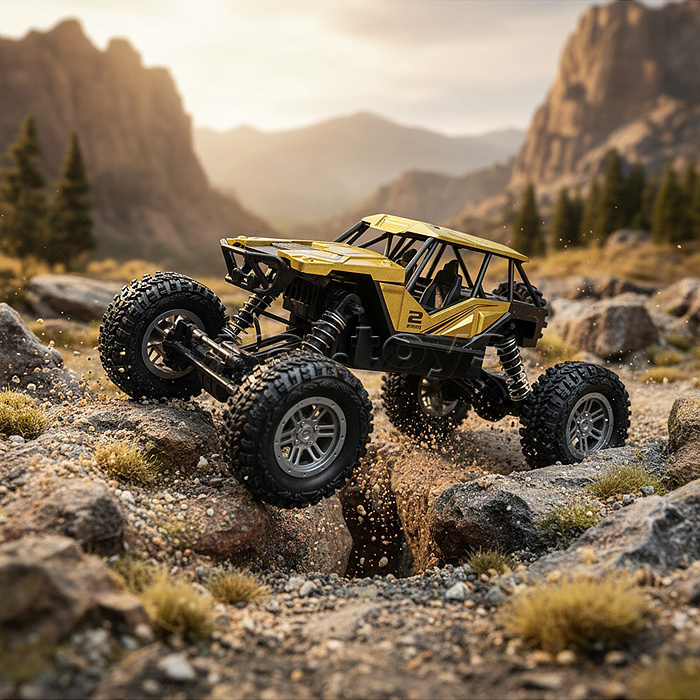 Машина "Rough Rider" р/у, 27 MHz, в коробке