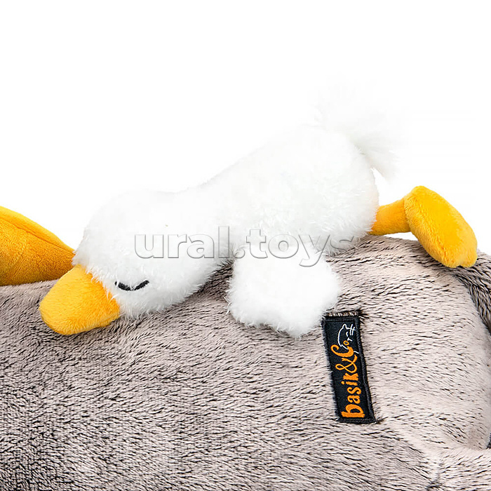 Кот Басик сонный с Гусиком (пижамница)