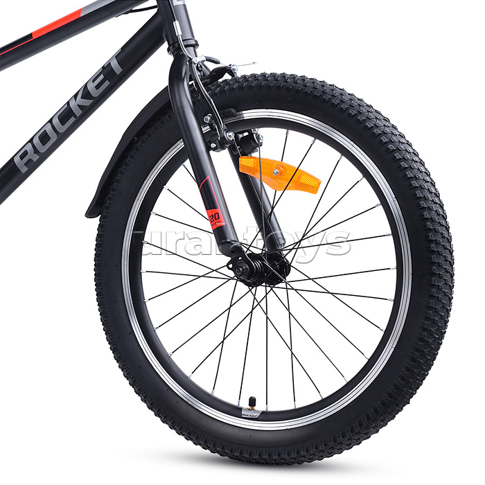 Велосипед 20" Rocket Crux, цвет черный, размер 11" Велосипед 20" Rocket Crux, цвет черный, размер 11"