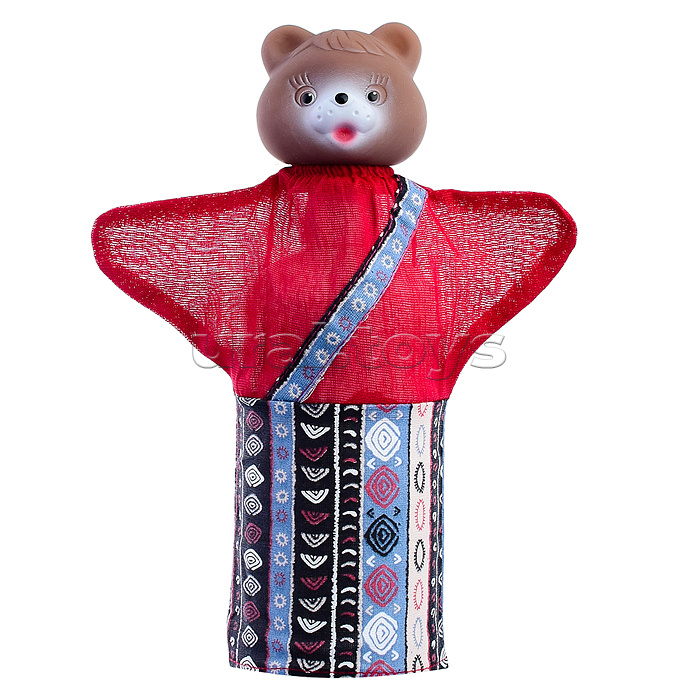 Кукольный театр "Три медведя" (4 персонажа)