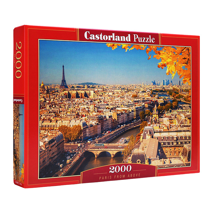 Пазлы 2000 "Париж с высоты"