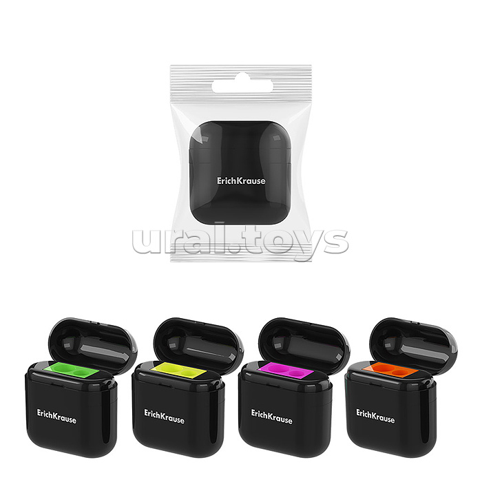 Точилка пластиковая Case Duo, Accent, с контейнером, ассорти (во флоупаке) Точилка пластиковая Case Duo, Accent, с контейнером, ассорти (во флоупаке)