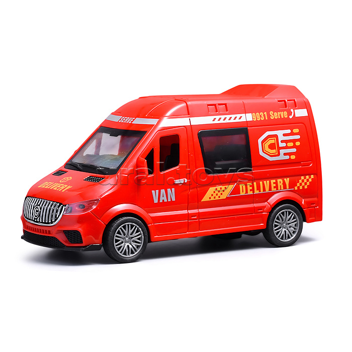 Машина со светом, музыкой и распылителем, в коробке