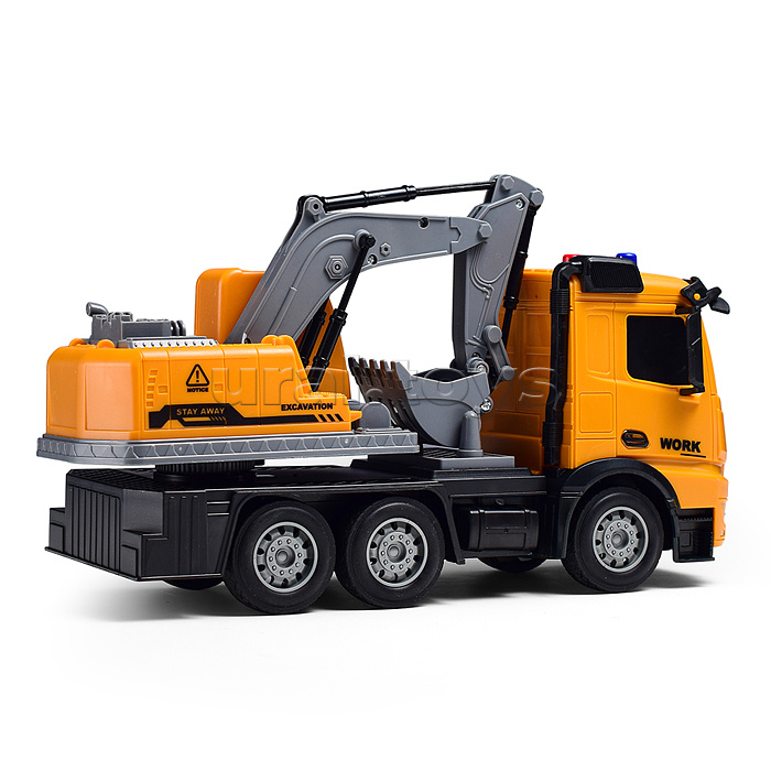 Машина "Стройка" р/у, 27 MHz, в коробке