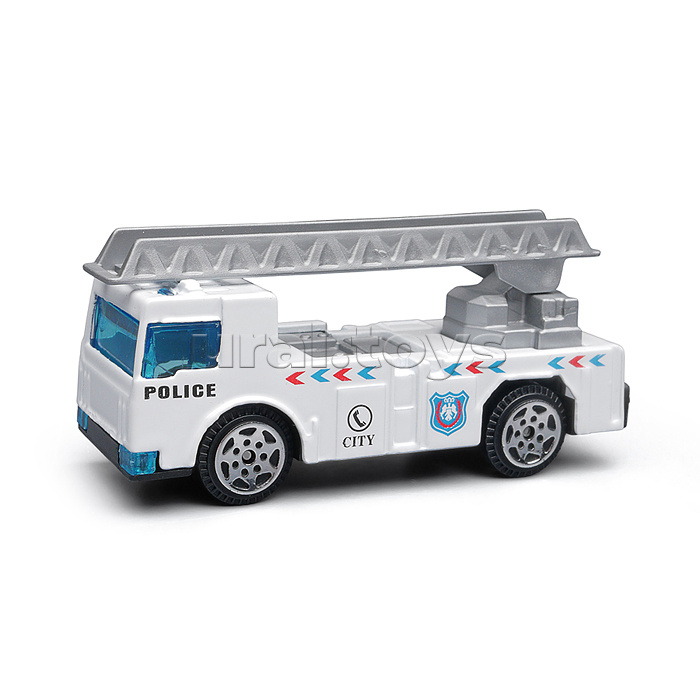 Машина "Городская служба полиции" металл, в коробке