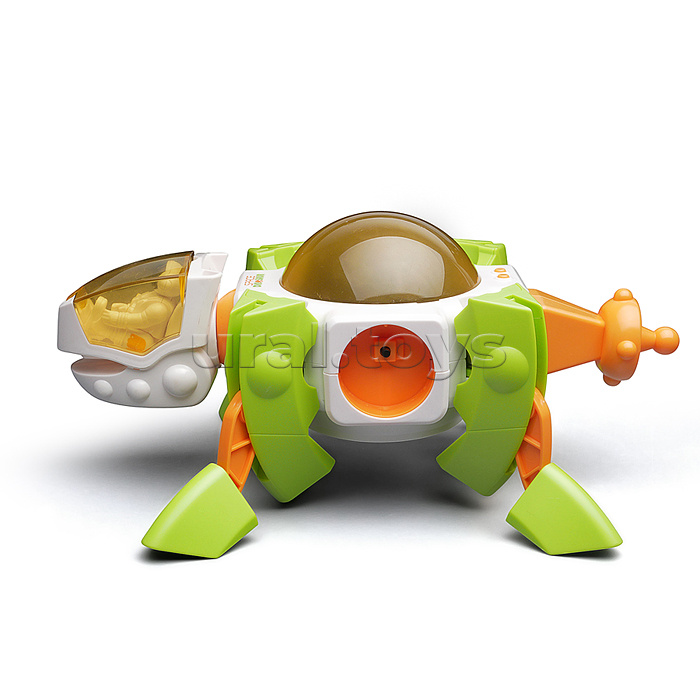 Набор космос (космическая станция - летающая тарелка и дракон) в коробке