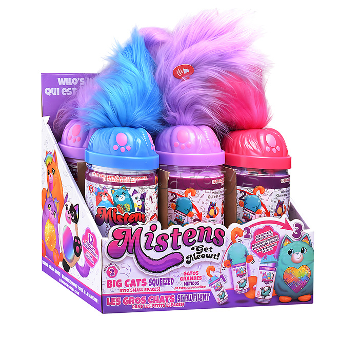 Кот "Дружок" (издает звуки) в коробке