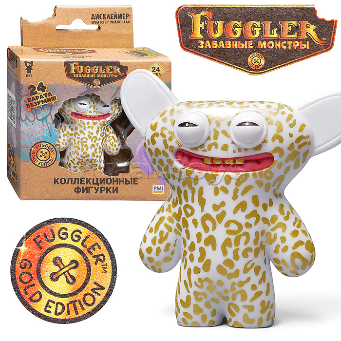 Коллекционная фигурка Древесное Чучело, 1 шт. в коробке с окном, Fuggler Gold Edition