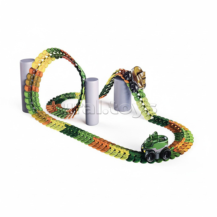 Трек с машинкой, в коробке