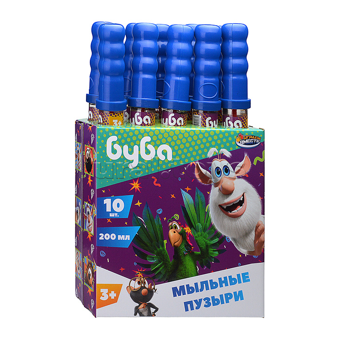 Мыльные пузыри "Буба" 200 мл, в колбе 38 см, Мыльные пузыри "Буба" 200 мл, в колбе 38 см,