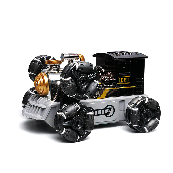 Машина "Супер-вагон" р/у, 27 MHz, с дымом, в коробке