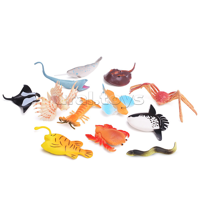 Рассказы о животных "Морские обитатели" 12 шт.