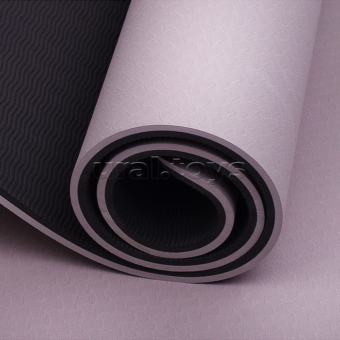 Коврик гимнастический TPE (61*183*10мм 1050г)