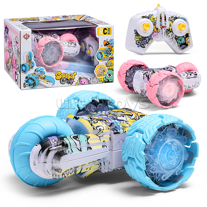 Машина "Графити мощь" р/у, 27 MHz, в коробке