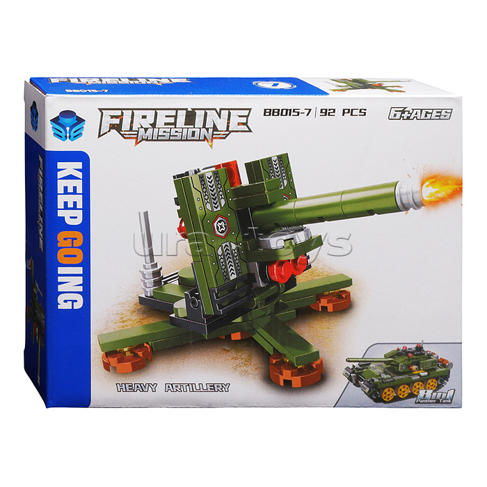 Конструктор "Танк" 8 в 1 (784 дет.) в коробке