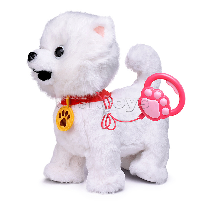 Собака "Пушок" (записывает, поёт, двигается) в пакете