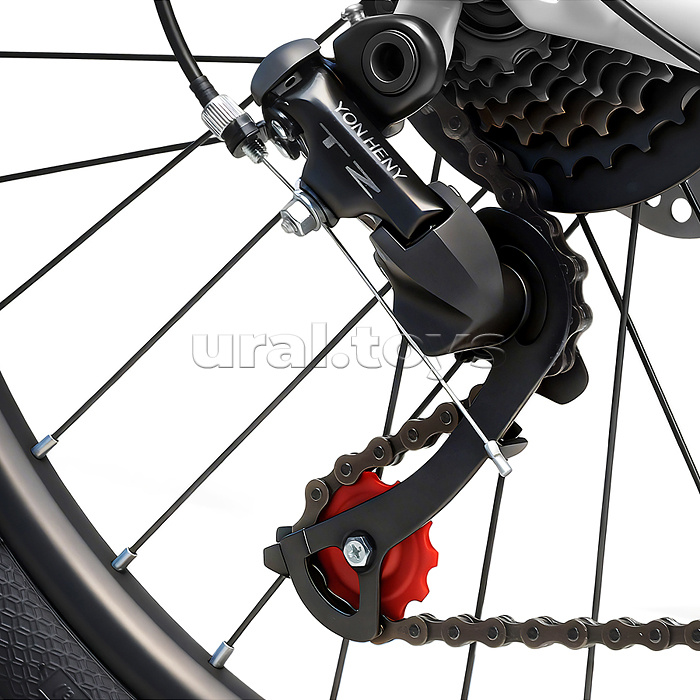 Велосипед 20" Rocket MP-200, цвет серый/желтый, размер 11"