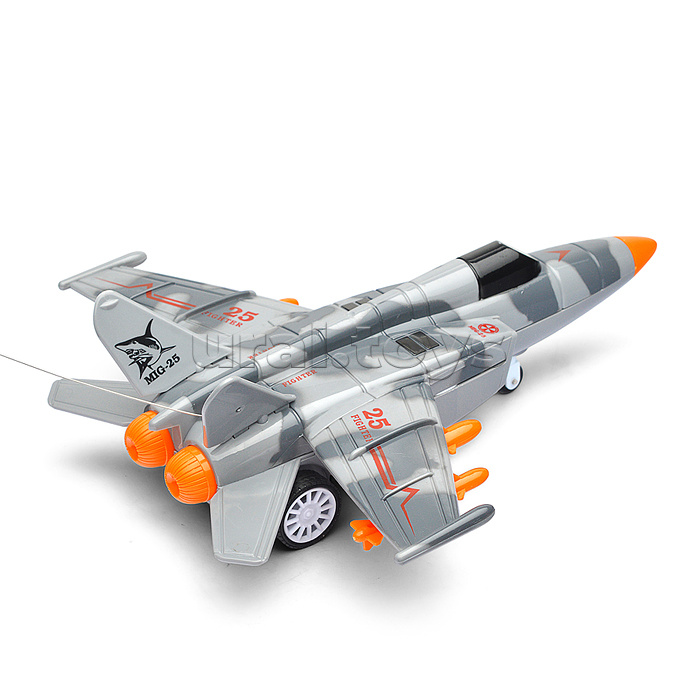 Самолет "Истребитель военный" р/у, 27 MHz, в коробке
