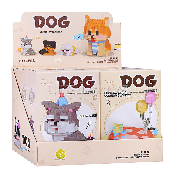 Конструктор "Мой пушистый друг" (в ассортименте) в коробке
