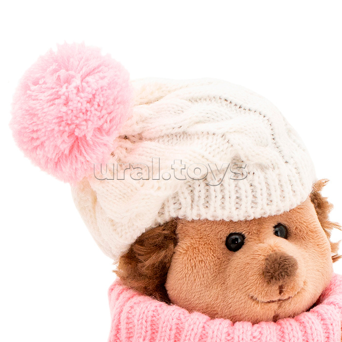 Ежинка Life Колючка в шапке с розовым помпоном 15