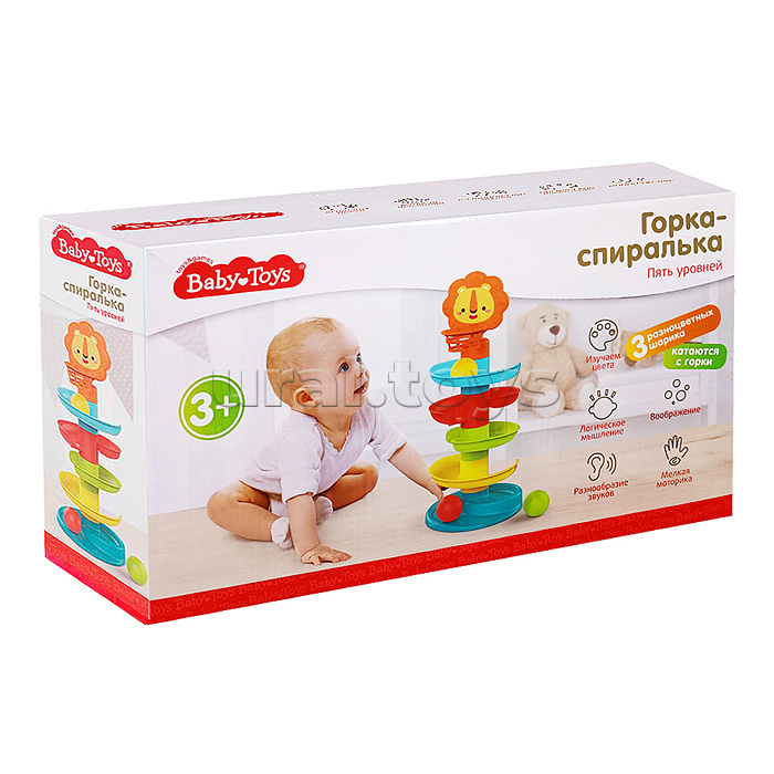 Игрушка "Горка-спиралька. Пять уровней" Baby toys