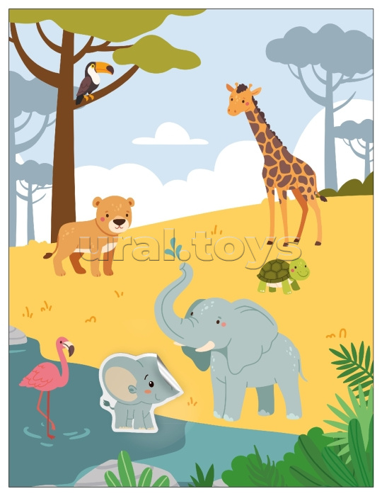 Веселые наклейки. Мамы и малыши Веселые наклейки. Мамы и малыши