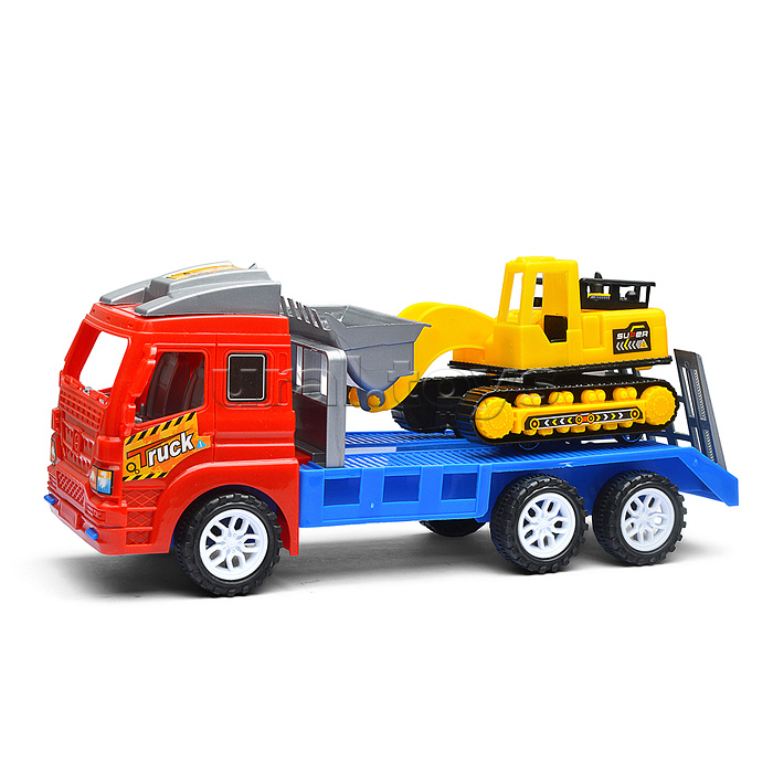 Автовоз с трактором, в пакете