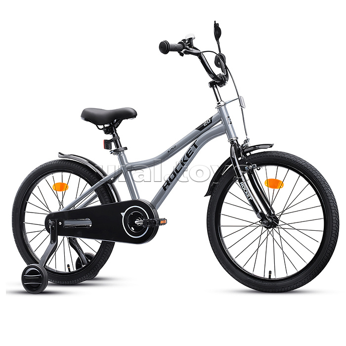 Велосипед 20" Rocket Kind, цвет серый