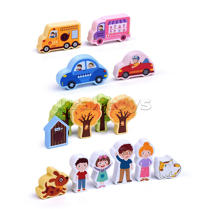 Конструктор "Строим дом" (278 дет.)