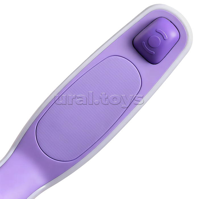 Самокат 3-х колесный ROCKET,колеса PU со светом, цвет фиолетовый