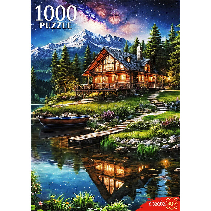 Пазлы 1000 "Горный пейзаж"