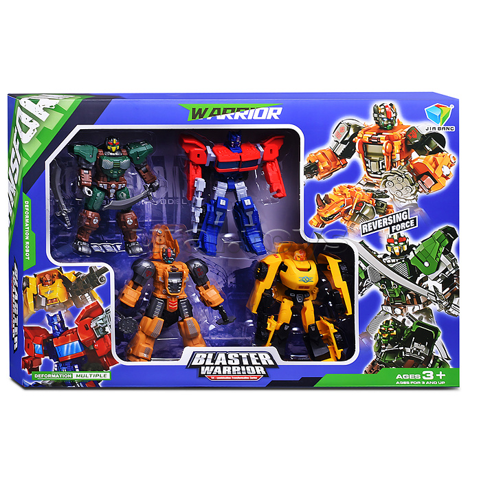 Робот трансформирующийся в авто, в коробке